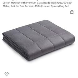 YNM weighted Blanket Grey 25 Pounds 