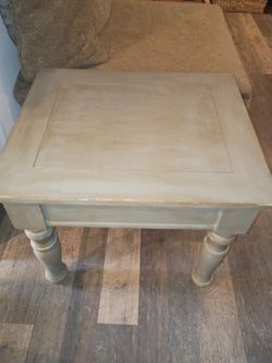 Set of Solid Wood End Tables
