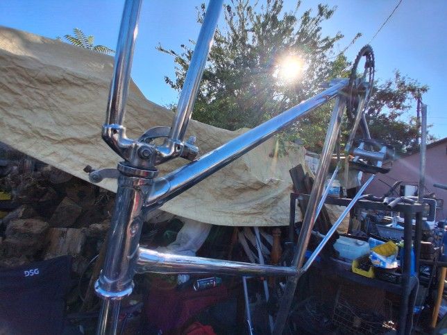 CANPANOLO CHROME ROADBIKE FRAME