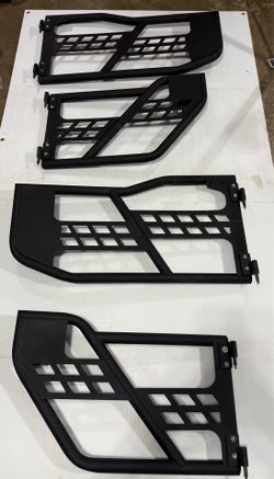 Jeep Wrangler Unlimited tube doors