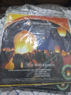 Wish lanterns