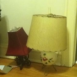 Antique vintage lamps