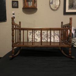 Vintage Babydoll Cradle