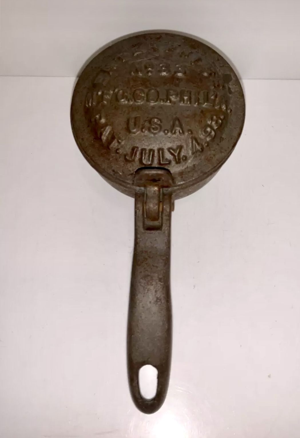 Antique ENTERPRISE #33  Ice Shaver Cast Iron Patent July 4th, 1893