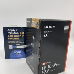 Sony 16-35mm f2.8 GM Pre-Owned 