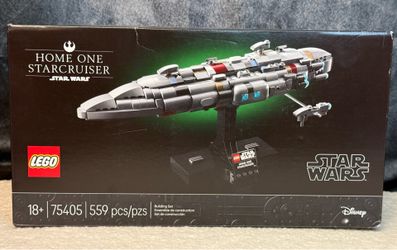 LEGO Star Wars Home One Starcruiser 75405 Starship Collection 559 Pieces New Sealed