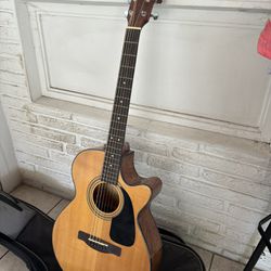 Fender Acoustic/electric Guitar With Gig Bag