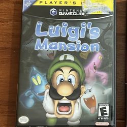 Luigi’s Mansion Nintendo GameCube 