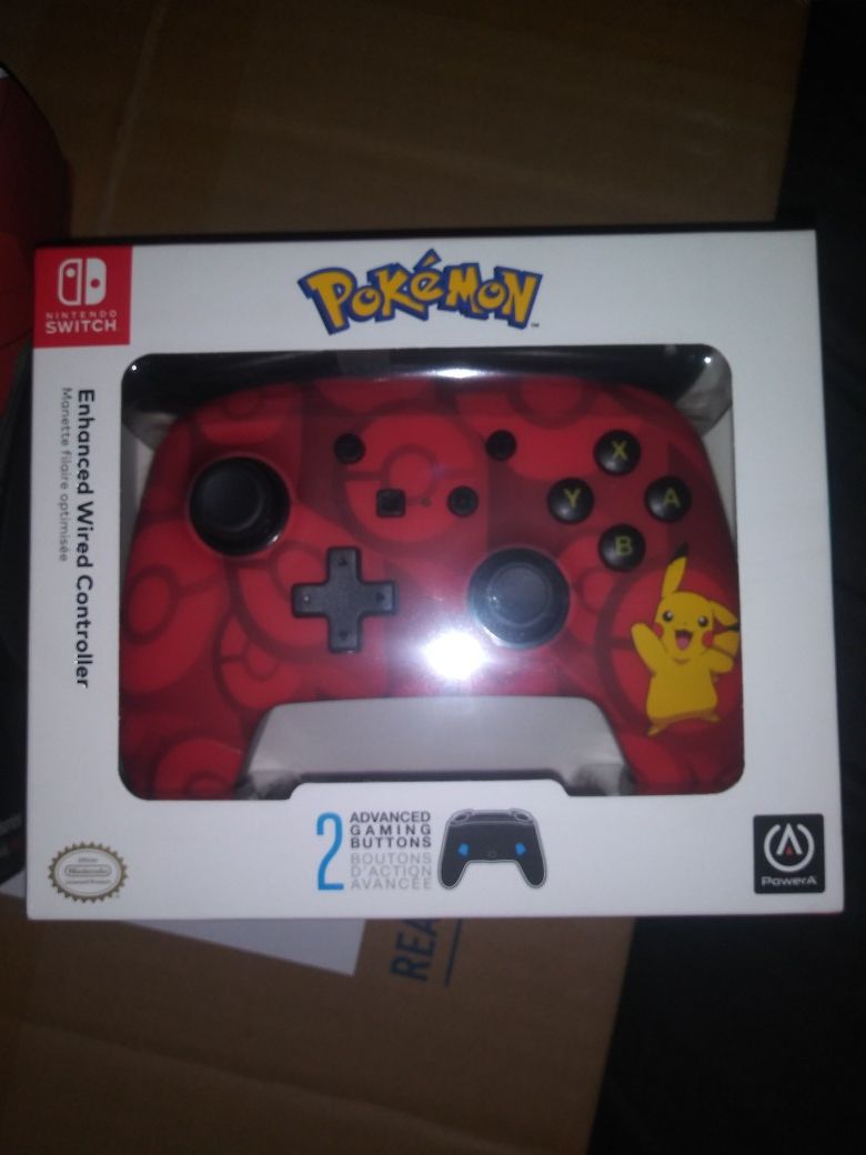 Pokemon nintendo switch controller