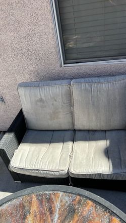 Outdoors couch