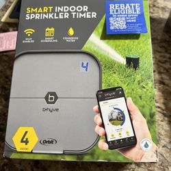Smart indoor Sprinkler Timer 4 Stations 
