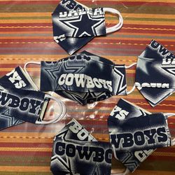 Cowboys 3D Face Masks