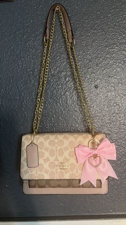 Coach Signature Chain Crossbody Bag