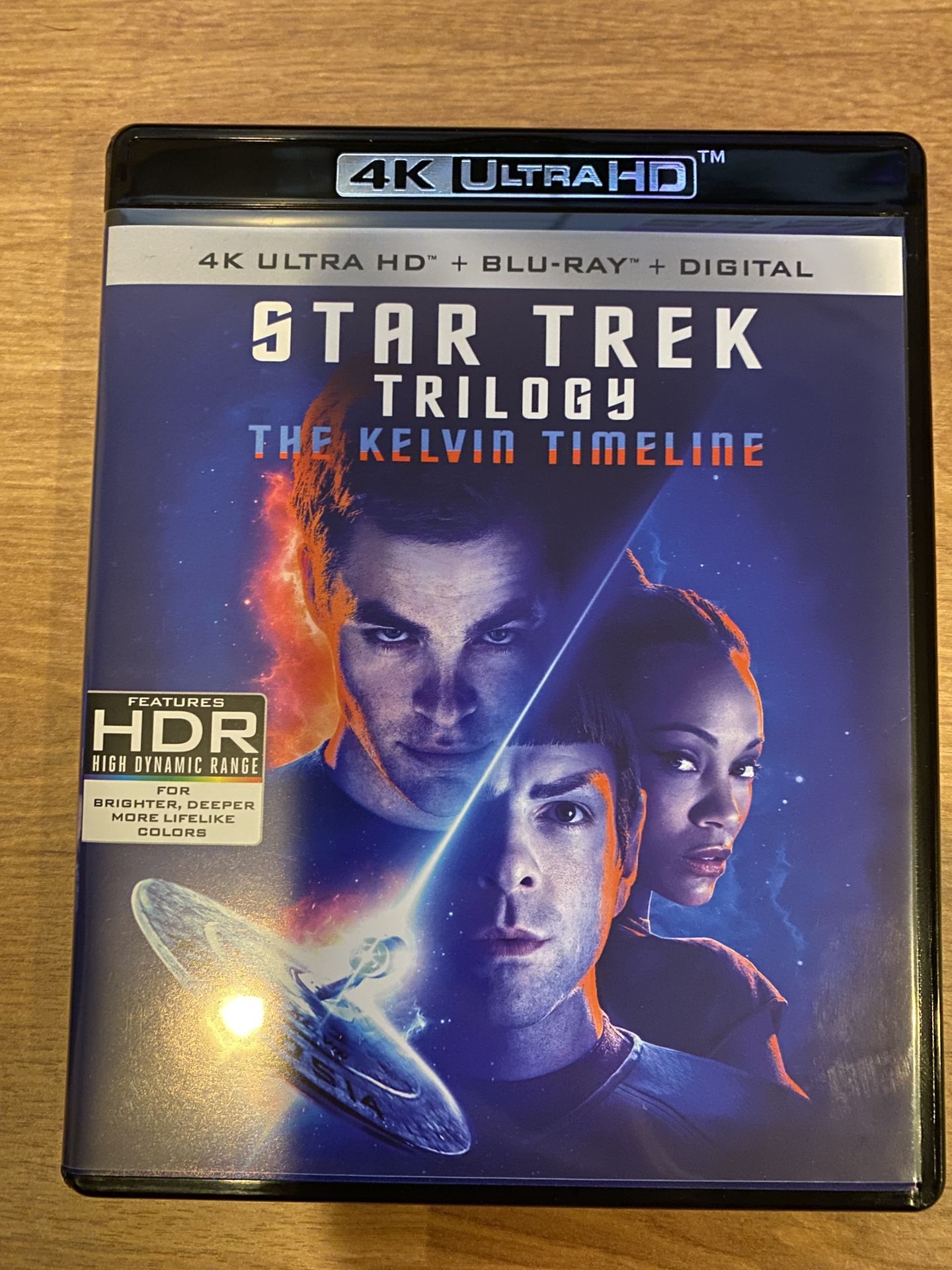 Star Trek Trilogy Bluray 4K UHD