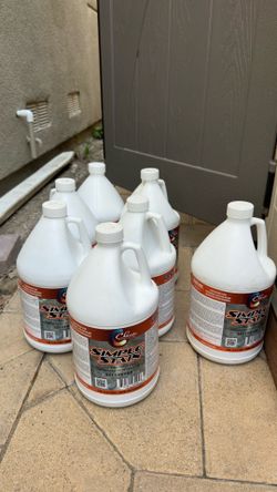 7 Gallons NEW Classic Coatings Systems Wood Stain - Beach Wood Color