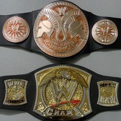 Vintage Wrestling Championship Belts 