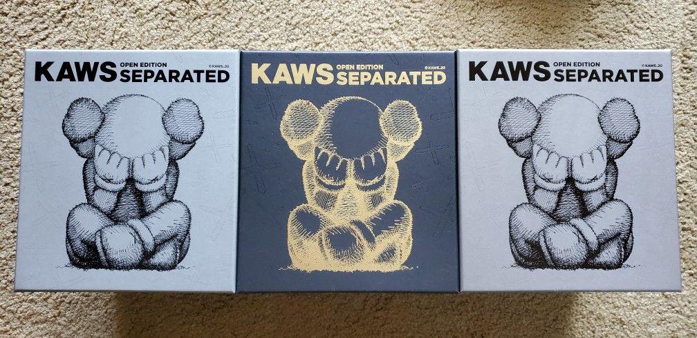KAWS Separated Vinyl Figure Set