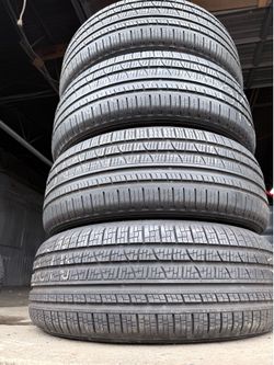 4 USED 235/60/18 SCORPION VERDE TIRES