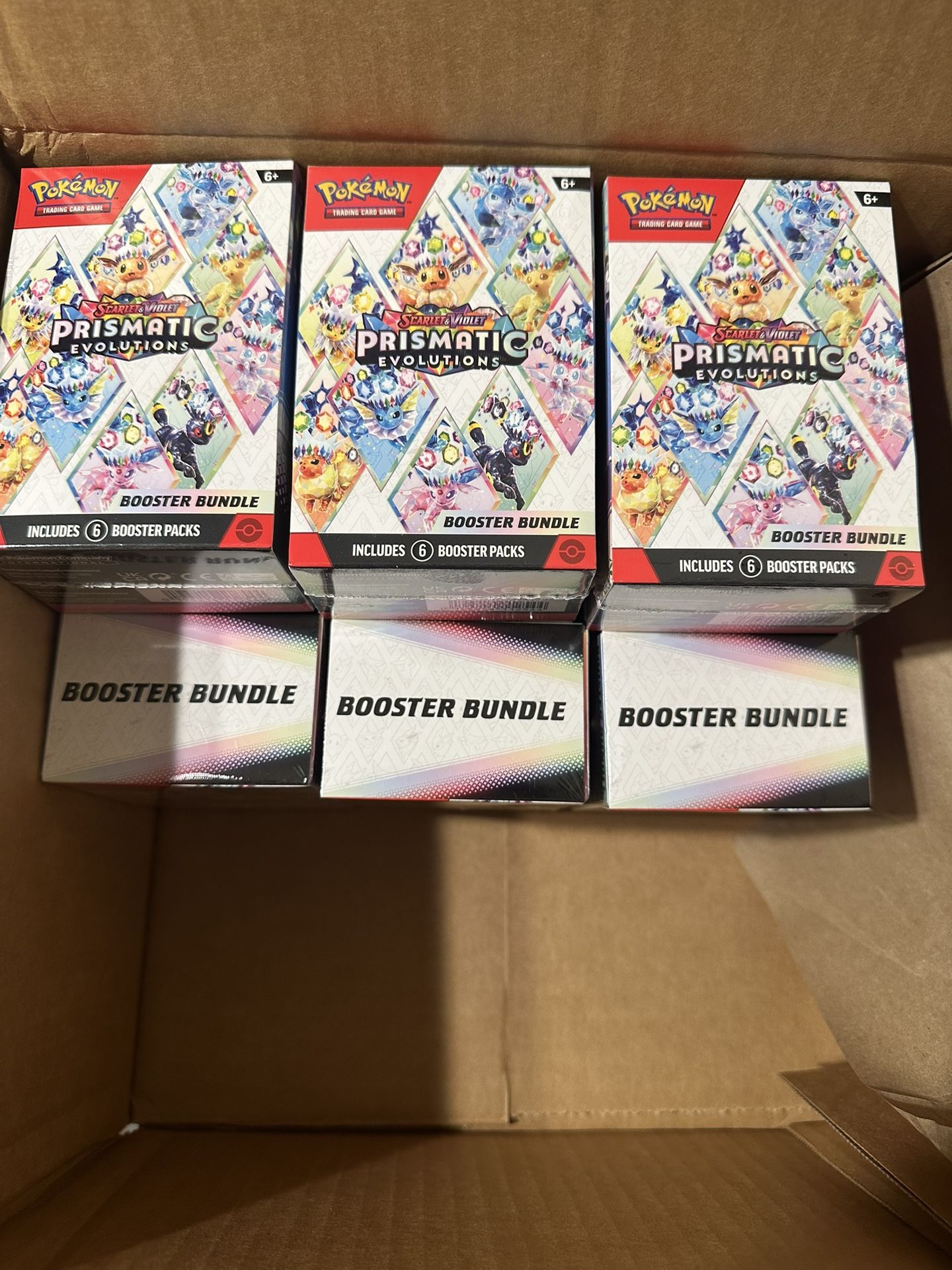 Pokemon Prismatic Evolutions Booster Bundle