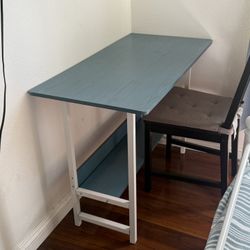 Blue Desk
