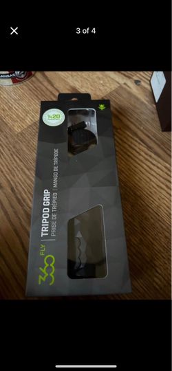 360Fly Tripod Camera Grip Rubber Injected Handle