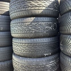Tengo un set de llantas en muy buenas condiciones. Marca CONTINENTAL 255/55R20 instaladas y balanceadas con el mismo precio $350