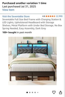 Queen bed