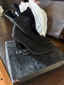 Fashion nova heel boots