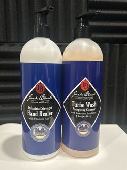 Jack Black Hand Healer/Turbo Wash 16 Ounce Bottles
