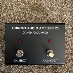 Custom Audio Amplifiers Foot Switch OD100