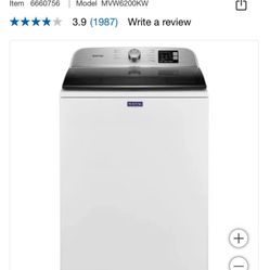 Maytag Top Load 4.8 cu. ft. Washer with Deep Fill Option