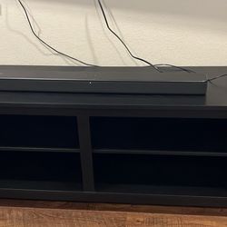 Black Wooden TV Stand