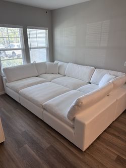 NEW White Cloud Couch Sofa Bed