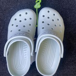 Pastel Green Crocs