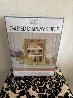 Room 2 Room Gilded Display Shelf