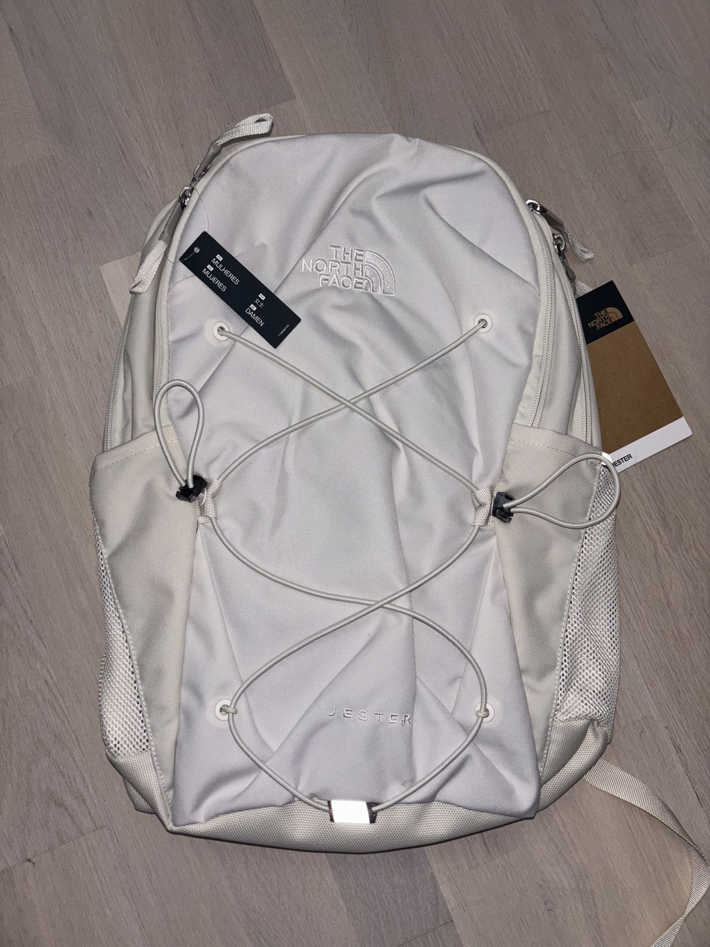 NEW The North Face Jester Backpack - Gardenia White