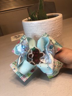 Baby girl Christmas Bows