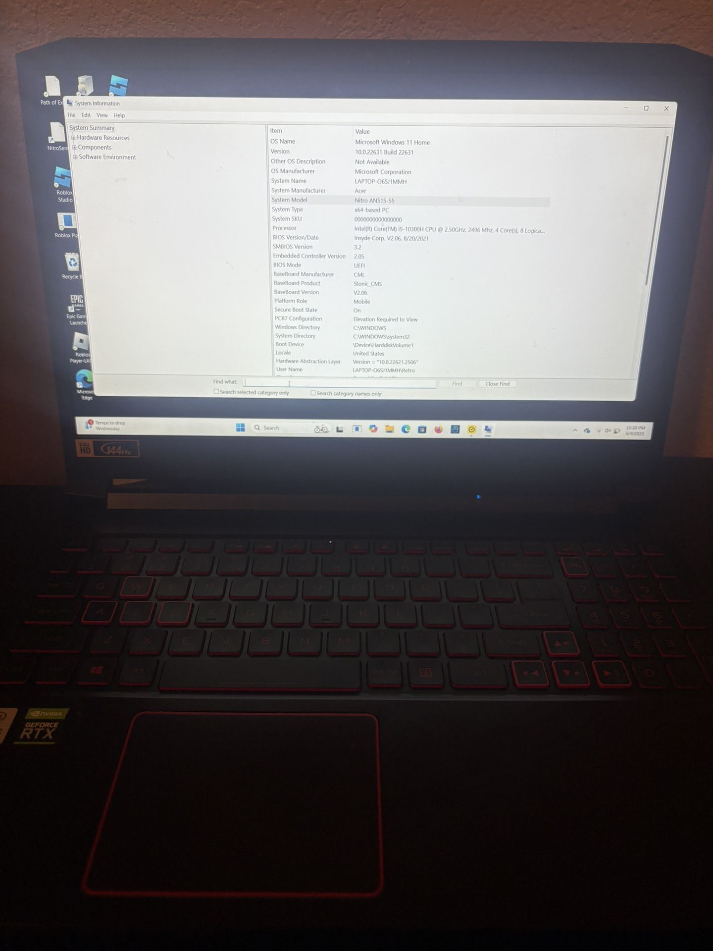 Acer Nitro 5 Gaming Laptop