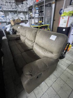 Fabric Recliner Sofa
