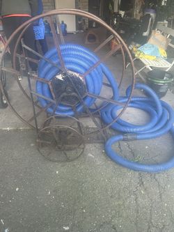 Carpet Cleaning Hose Reel