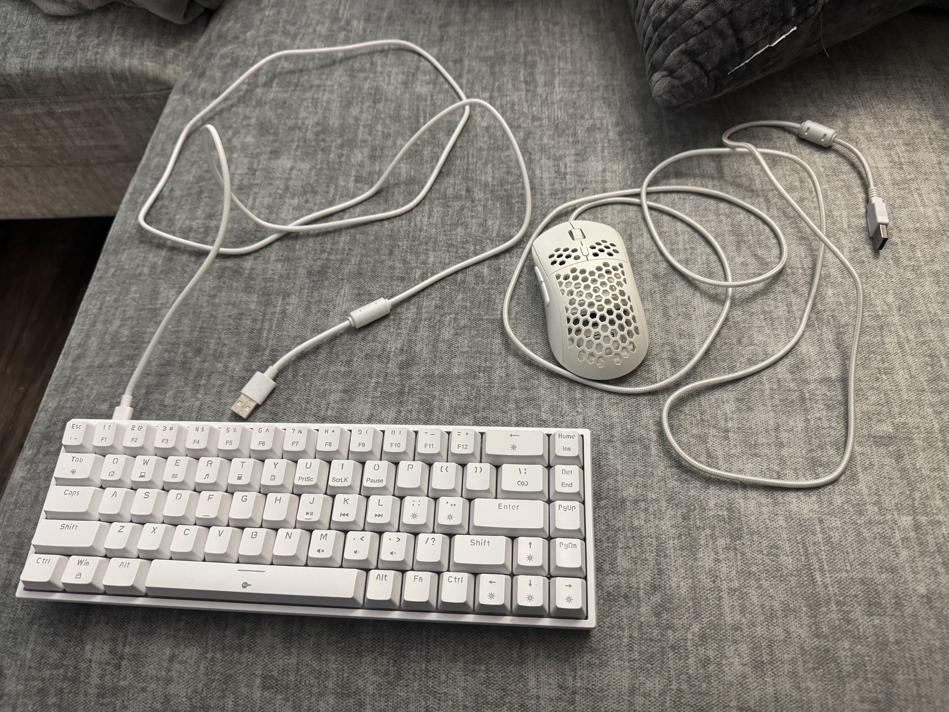 Wired Keyboard And Mouse