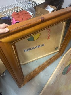 Huge wall mirror