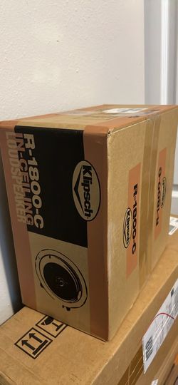 R-1800-C KLIPSCH IN CEILING LOUDSPEAKERS New in box