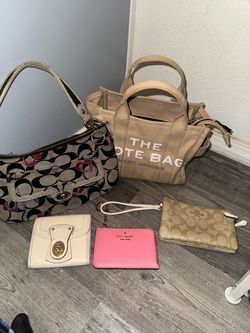 Designer Handbag and Wallet Bundle – Coach, Marc Jacobs, Kate Spade