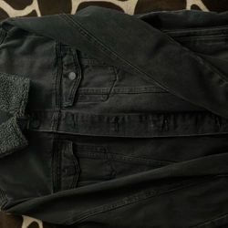 Black Denim Jean Jacket