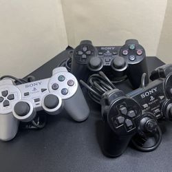🎮 Sony PlayStation 2 Controllers Bundle – Tested & Working – $30 Each 🎮 