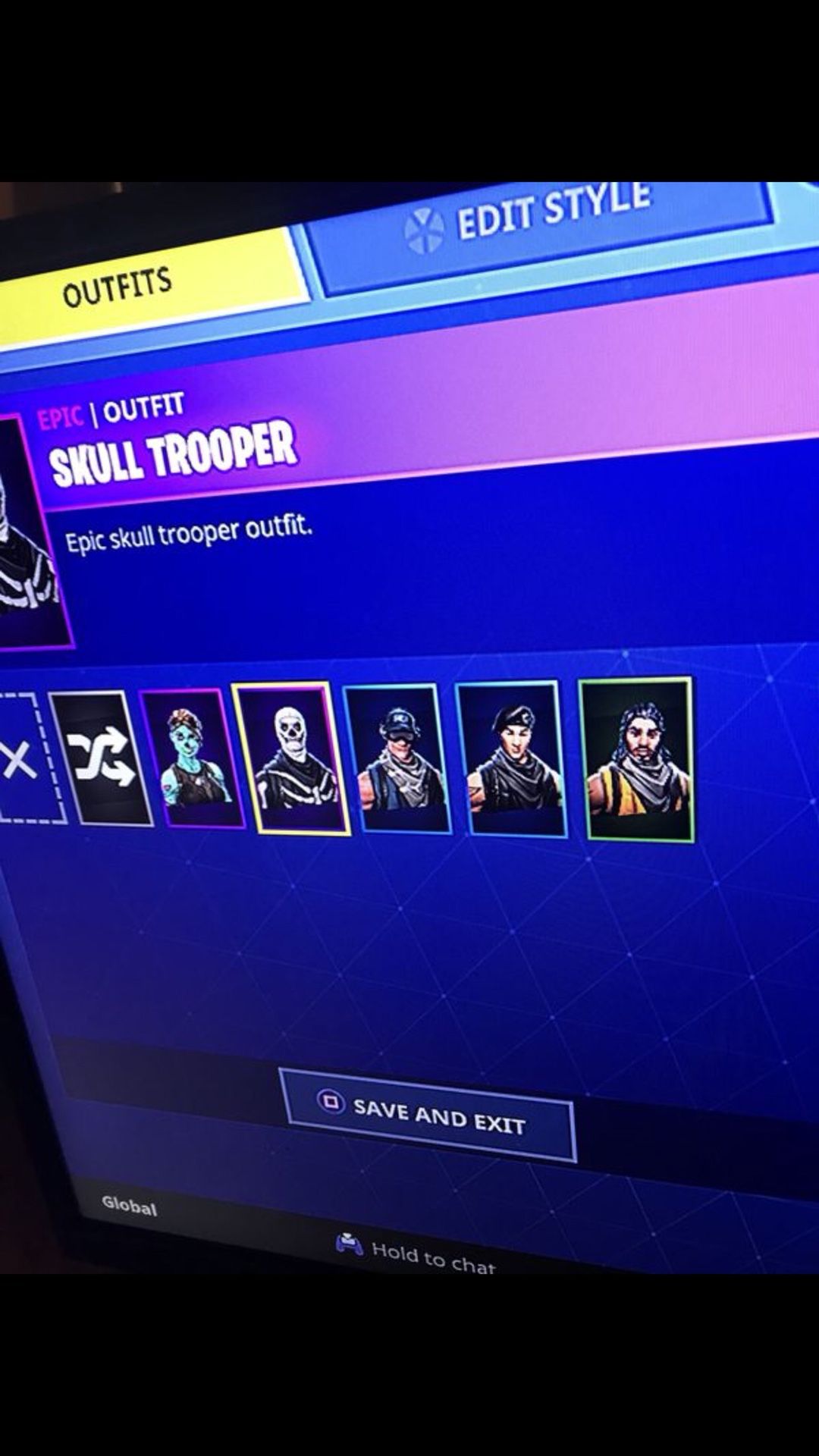 Fortnite account ps4 and pc