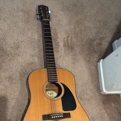 Beautiful Fender Acoustic Guitar