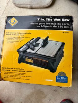 Tile Wet Saw