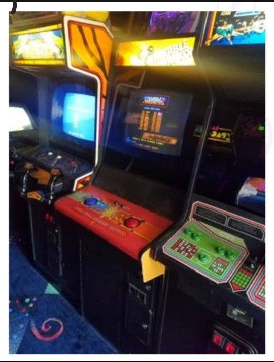 Atari Marble Madness Arcade Video Game 1984
